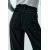 Zara Джинсы trf high-rise wide-leg , Цвет: Черный, Размер: 44, изображение 7