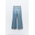 Zara   z1975- джинсы средней посадки и прямыми штанинами, расширяющимися от колена, Цвет: Синий, Размер: 32, изображение 6