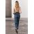 Zara Женские джинсы zw collection straight-leg mid-rise , Цвет: Синий, Размер: 32, изображение 3