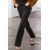 Zara Сохрани коллекцию джинсов средней посадки прямого кроя zw collection , Цвет: Черный, Размер: 32, изображение 2