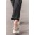 Zara   zw loose slim fit mid-rise jeans , Цвет: Черный, Размер: 36, изображение 3