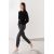 Zara   zw loose slim fit mid-rise jeans , Цвет: Черный, Размер: 36, изображение 7