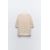 Zara Свитер с узором "пунтель" , Цвет: Бежевый, Размер: S, изображение 6