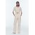 Zara Кардиган из трикотажа с 3/4 длиной рукавами , Цвет: Бежевый, Размер: S