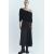 Zara  : пальто-жакет с асимметричными рукавами из смеси альпака, Цвет: Черный, Размер: M