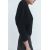Zara  : пальто-жакет с асимметричными рукавами из смеси альпака, Цвет: Черный, Размер: M, изображение 4