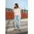 Zara Мягкий свитер с открытыми плечами , Цвет: Бежевый, Размер: L