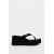 Zara Босоножки на платформе с клиновидным каблуком , Цвет: Черный, Размер: 40, изображение 3