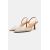 Zara Туфли на высоком каблуке со вставками искусственных жемчужин , Цвет: Бежевый, Размер: 36, изображение 5