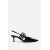 Zara Туфли на каблуке котенок с ремешками , Цвет: Черный, Размер: 35, изображение 4