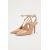 Zara Туфли на высоком каблуке с имитацией лакового покрытия, Цвет: Бежевый, Размер: 35, изображение 4