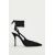 Zara Туфли на высоком каблуке с верхом на стельку и тонкими ремешками для завязывания на щиколотке, Цвет: Черный, Размер: 36, изображение 4