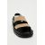 Zara Асимметричные кожаные сандали , Цвет: Коричневый, Размер: 35, изображение 6