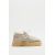 Zara Ботинки clarks® x zara из натуральной кожи с замшевой отделкой и деталями под мех овцы, Цвет: Коричневый, Размер: 35