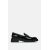 Zara Мокасины с патентным покрытием на плоской подошве, Цвет: Черный, Размер: 35, изображение 2