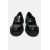 Zara Мокасины с патентным покрытием на плоской подошве, Цвет: Черный, Размер: 35, изображение 4
