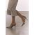 Zara Туфли на каблуке с лодыжкой , Цвет: Коричневый, Размер: 35, изображение 3