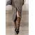 Zara Туфли на каблуке с лодыжкой , Цвет: Коричневый, Размер: 35, изображение 4