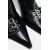Zara Ботильоны на высоком каблуке с пряжкой , Цвет: Черный, Размер: 35, изображение 10