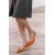 Zara Туфли на каблуке-котенке с открытой пяткой и запястьем, Цвет: Оранжевый, Размер: 36, изображение 2