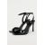 Zara Сандалии на высоком каблуке с лаковым покрытием, Цвет: Черный, Размер: 35, изображение 4