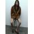 Zara Сломанные плоские мокасины , Цвет: Коричневый, Размер: 37