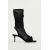 Zara   открытые ботильоны из сетки с бантами , Цвет: Черный, Размер: 35, изображение 5