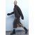 Zara Рифленые ботинки-чулки на плоской подошве с дорожкой , Цвет: Черный, Размер: 35