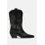 Zara Сапоги ковбоя с заклепками, Цвет: Черный, Размер: 35, изображение 5