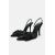 Zara Туфли на высоком каблуке с деталями в виде банта , Цвет: Черный, Размер: 35, изображение 6
