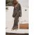 Zara Накидка-кардиган с текстурным перекрестным узором , Цвет: Серый, Размер: XS-S