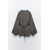 Zara Накидка-кардиган с текстурным перекрестным узором , Цвет: Серый, Размер: XS-S, изображение 7