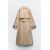 Zara Тренчкот классического стиля с поясом , Цвет: Бежевый, Размер: L, изображение 6