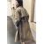 Zara Классическое тренч-пальто с поясом , Цвет: Зеленый, Размер: XS, изображение 4