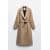 Zara Пальто с поясом longline belted wool blend coat , Цвет: Коричневый, Размер: XS, изображение 7