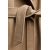 Zara Пальто с поясом longline belted wool blend coat , Цвет: Коричневый, Размер: XS, изображение 10