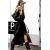 Zara Пальто-тренч из кожзаменителя оверсайз , Цвет: Черный, Размер: XS, изображение 3