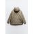 Zara Куртка-пуховик с капюшоном , Цвет: Зеленый, Размер: XL, изображение 4