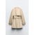 Zara Короткое пальто-тренч с поясом , Цвет: Коричневый, Размер: XS, изображение 5