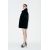 Zara Пальто с воротником лацкан и длинными рукавами, Цвет: Черный, Размер: XS-S, изображение 4