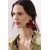 Zara Эмалированные цветочные серёжки 
