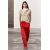 Zara Кожаная бандана с тонкой строчкой по краю, Цвет: Бежевый, Размер: M