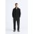 Zara Тренировочные брюки с поясом "comfort fit jogger". , Цвет: Черный, Размер: XS