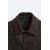 Zara Льняной жакет с разделителем 100% linen, Цвет: Коричневый, Размер: S (US S), изображение 9