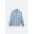 Zara Рубашка в клетку с потертым эффектом , Цвет: Синий, Размер: S (US S), изображение 6