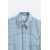 Zara Рубашка в клетку с потертым эффектом , Цвет: Синий, Размер: S (US S), изображение 8