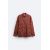 Zara Рубашка в клетку с принтом x casa josephine , Цвет: Оранжевый, Размер: L (US L), изображение 7