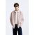 Zara Рубашка из хлопка и шелка , Цвет: Розовый, Размер: XL (US XL), изображение 2