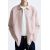 Zara Рубашка из хлопка и шелка , Цвет: Розовый, Размер: XL (US XL), изображение 5