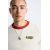 Zara Футболка с контрастными ребристыми отделками , Цвет: Бежевый, Размер: S (US S), изображение 5